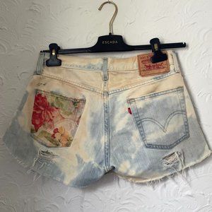 Recycled Levi’s Denim Shorts by the Laundry Room